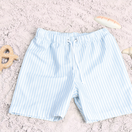 Photo de Swim Essentials® Short de bain Shorts Blue/White Striped