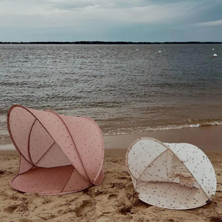 Photo de Konges Sløjd® MINI Tente de plage avec protection UV 50+ Multi Hearts