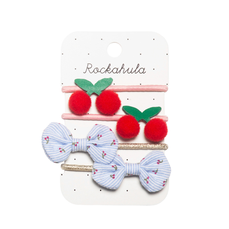 Photo de Rockahula® Elastiques à cheveux Sweet Cherry Bow