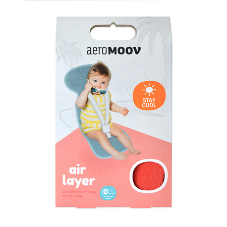 Photo de AeroMoov® Coussin Air Layer pour Siège auto Groupe 0+ (0-13 kg) Berry