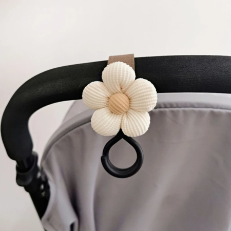 Crochet pour poussette Floral Black