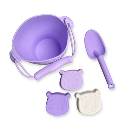 Swim Essentials® Set de plage Lilac Panther Print