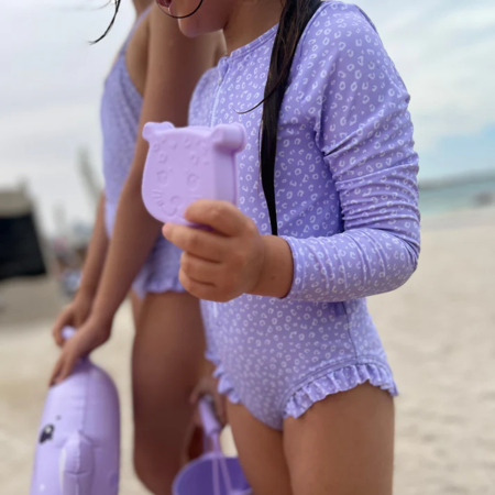 Photo de Swim Essentials® Set de plage Lilac Panther Print