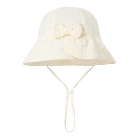 Chapeau d'été en coton (43-49 cm) Beige