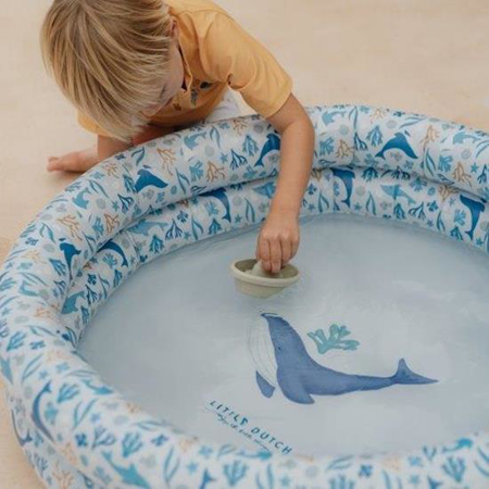 Photo de Little Dutch® Piscine pour enfants Ocean Dreams Blue 80cm