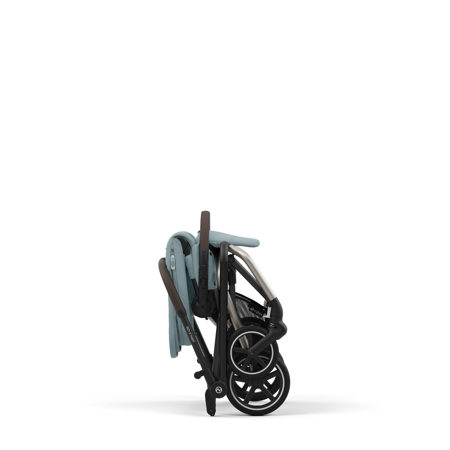 Cybex® Poussette Eezy S Twist+2 Stormy Blue (Taupe Frame)