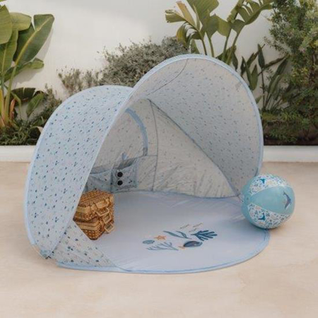 Little Dutch® Pop-up zložljiv šotor z UV zaščito Ocean Dreams Blue