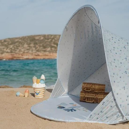 Photo de Little Dutch® Tente de plage pop-up Ocean Dreams Blue