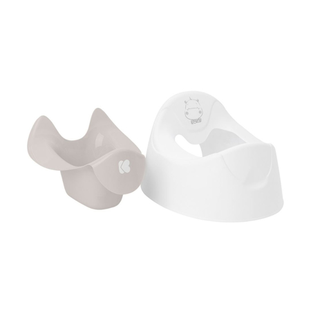 Kikaboo® Potty with removable lid Hippo Beige